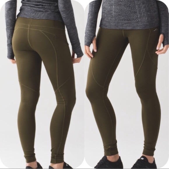 SOLD- Lululemon First Mile Tech Leggings - Picture 1 of 4